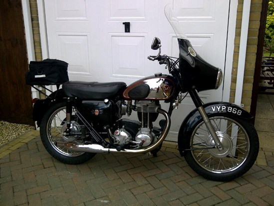 Dads restored Matchless G80