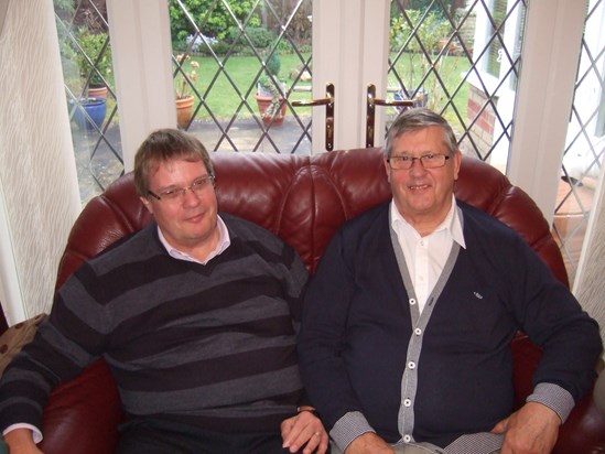 2010 Brothers together on Dads 70th birthday.