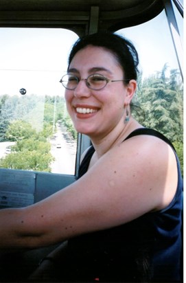 June 2001 on the cable cart in Madrid