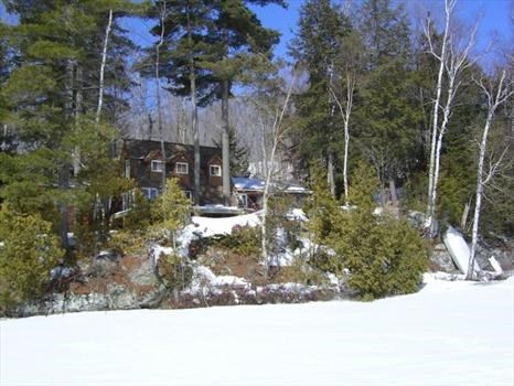 Sid's home, the cottage at Lac Bataille (2005 or 2006)