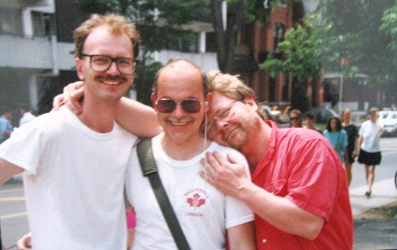 1990 Andy Jim Carleton and Sid Gay Pride
