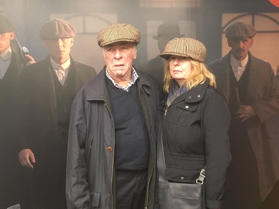 Peaky Blinders eat your heart out! Styling it out at the green screen in Birmingham xxx