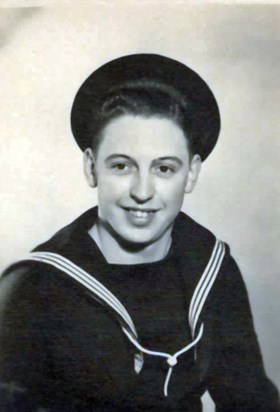 Alan when he was in the Navy (would you have recognised him?)