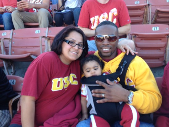 Us at a USC Game