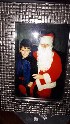 Dan & his Taid, December 2000