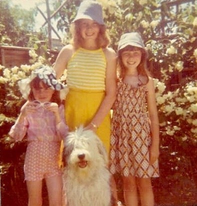  Us girls! Look at those fashions.