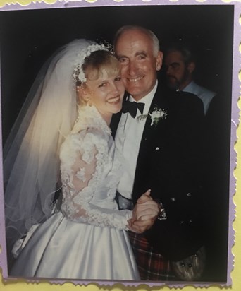 11th November 1995 Lesley & Uncle Eric. Wedding in Australia  