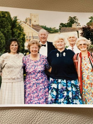 Ruth with cousins Joyce Enid and Margaret