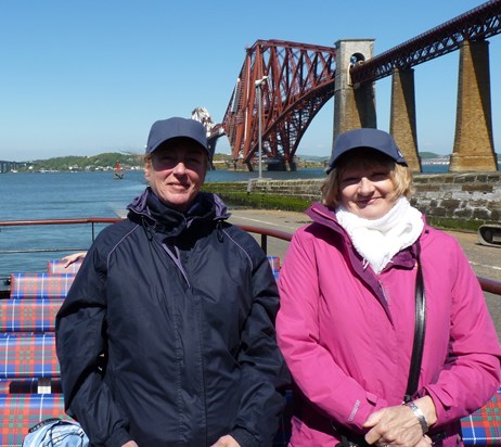 A chilly boat trip