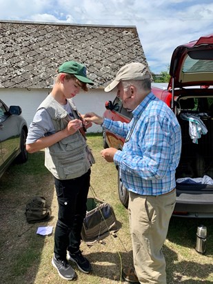 Olly & Dad picture