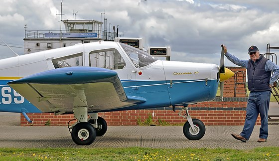 Richard Curry at Leicester with G ASSW 9 June 2015   Jon Butts photo 3