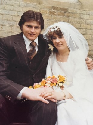41 years ago and we both scrubbed up well ??
