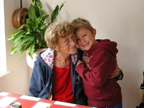 My Granny as I remember her  love Finn aged 8