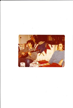 Bruce, with Phil Rubio, Nov. 1, 1979, Corvallis, OR