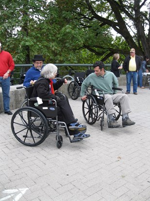 Corvallis, Wheel Chair With The Mayor 2010)