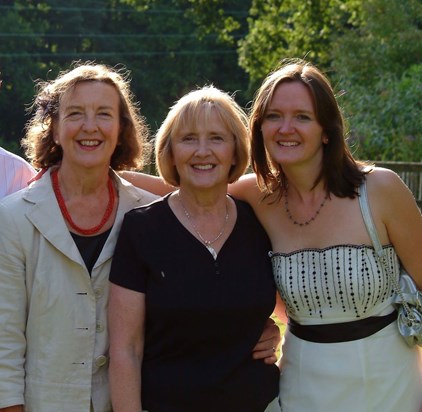 Mum with her younger sister, Pauline, and her daughter, Erica