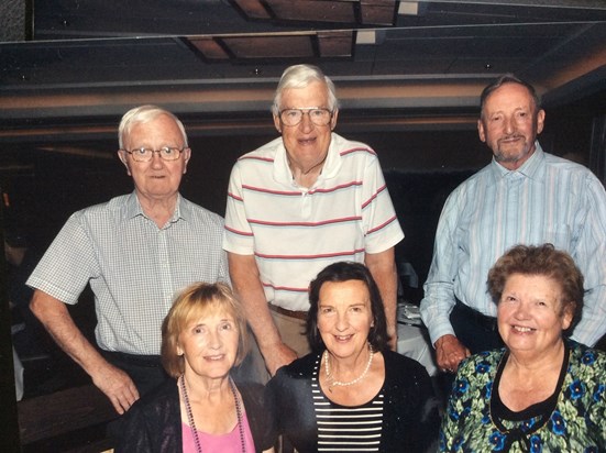 Barbara and Sean, Pauline and Bobby, Margaret and Dermot. On their cruise