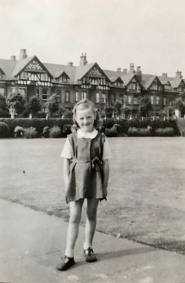 A young Barbara (she was a Brownie!)