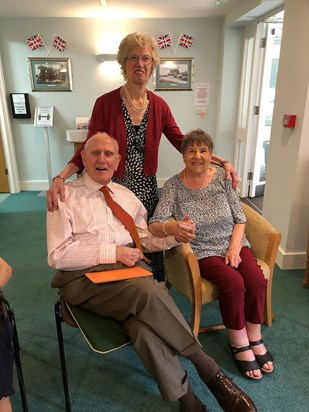 Joy with Pat and Brook at Eadhelm Court