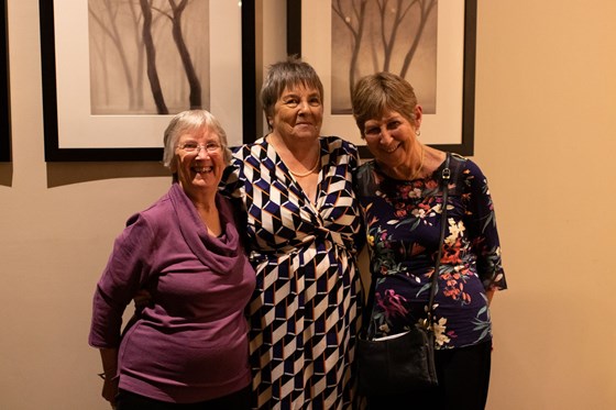 Joy, Oriel & Evelyn at Joy's 80th Birthday