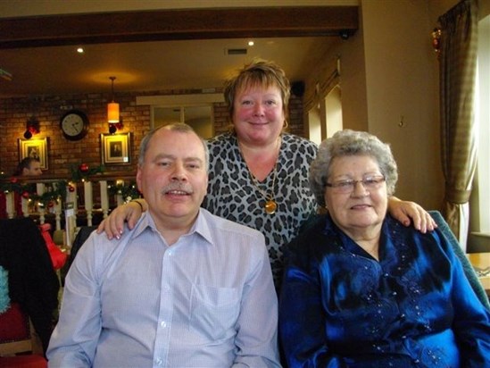 Phil, Karen and Mum