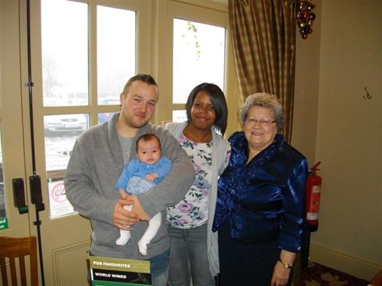 Andy, Keisha, Mum and Leila