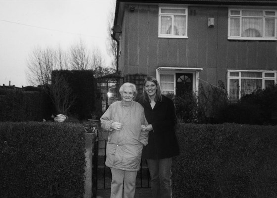Grandma and Rebecca 1999
