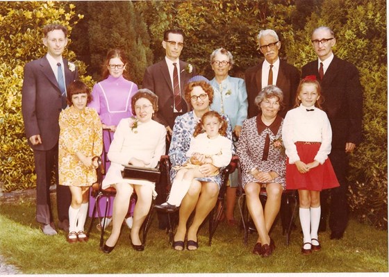 Cousin Joyce's wedding 1974