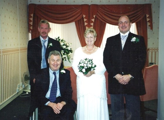 Unc, Mam, Peter and Uncle Jim