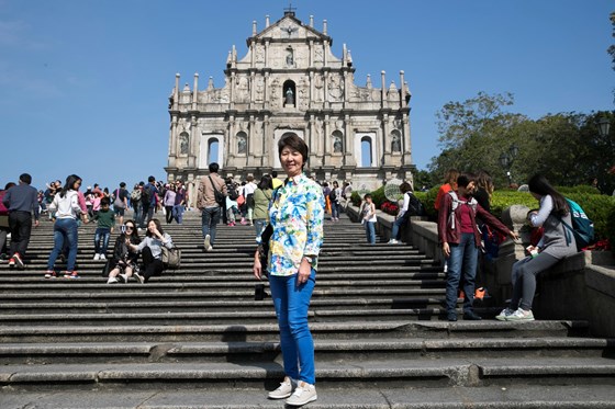 Janet visit Macau.