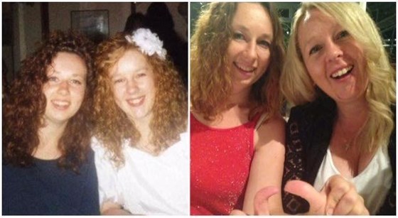 30 years apart ❤️ two of my favourite pictures of us xxx 