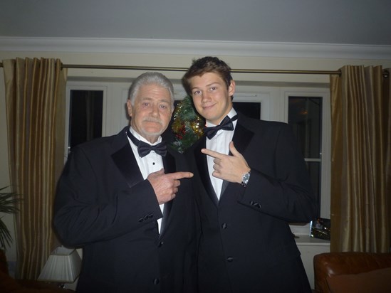 Ken and Harry Rugby dinner