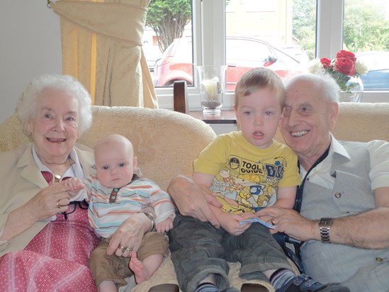 Happy times with the grandkids 2011
