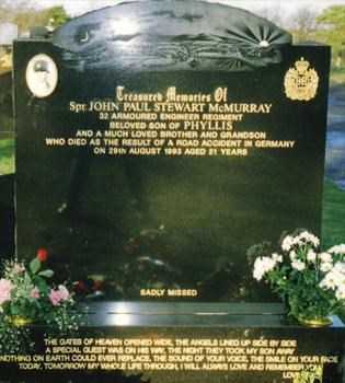 His grave in Ayr cemetary