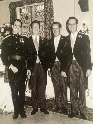 Dad and his brothers looking smart