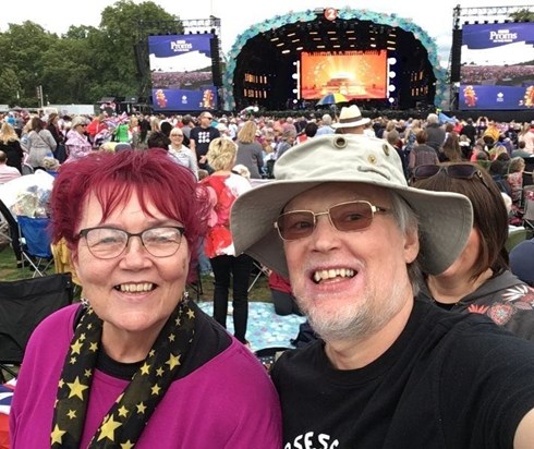 At Proms in the Park 2018.