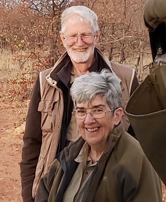 Margaret & Rob Cross in Botswana