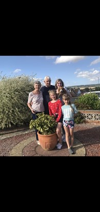 The girls with Grandad ❤