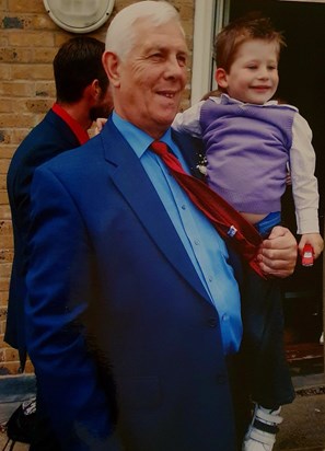 Grandad Ron and Thomas ❤