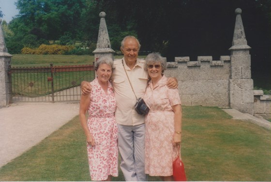 Margaret, Bernard and Hilda