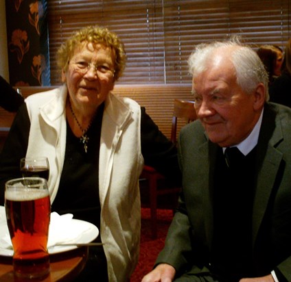 Uncle Roy and Auntie Mavis - 15th Jan 2013.