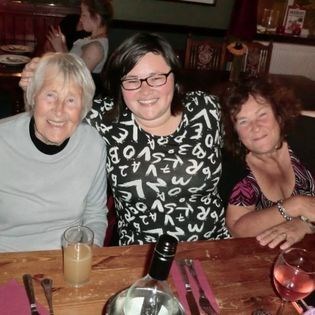 Mum Rosie and Heather, Eastbourne