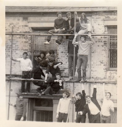 First Year at Uni, Sheffield, May 1969