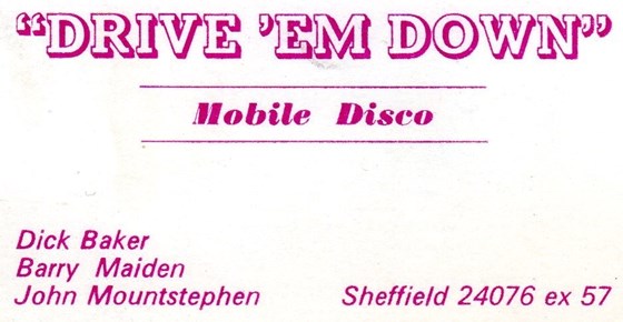 Mobile Disco Days, 1969
