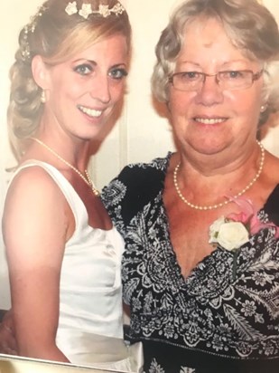 Laura and her beloved aunty Joan - together forever xx