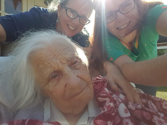 Selfie with Granny September 2019