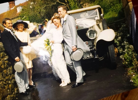 9 May 1992 at Annaand Ian's wedding