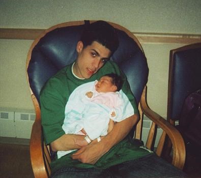 Luisito With His Daughter Bianca