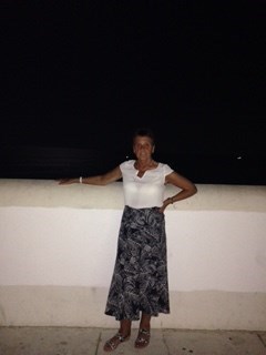 Mum in Spain ready for her night out on the town!