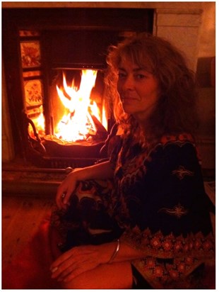 Wise eyes by my fire. Love to you darling girl x
